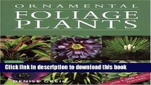 [PDF] Ornamental Foliage Plants Full Colection