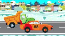 The Tow Truck Cartoons for children. Service Vehicles Adventures. Cars & Trucks Kids Videos