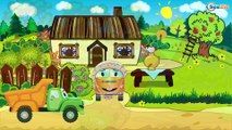 Car Patrol Cartoons about The Police Car with The Ambulance & The Fire Truck. Kids Cars Cartoon
