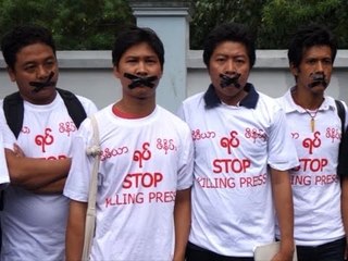 Fifty charged after protest for media freedom