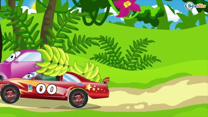 Cartoons about The Police Car with The Ambulance and The Fire Truck - Emergency Cars Kids Cartoon