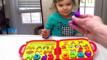 Best ABCs 123s Learning Video for Kids! Cute Kid Genevieve Teaches Letters and Counting!