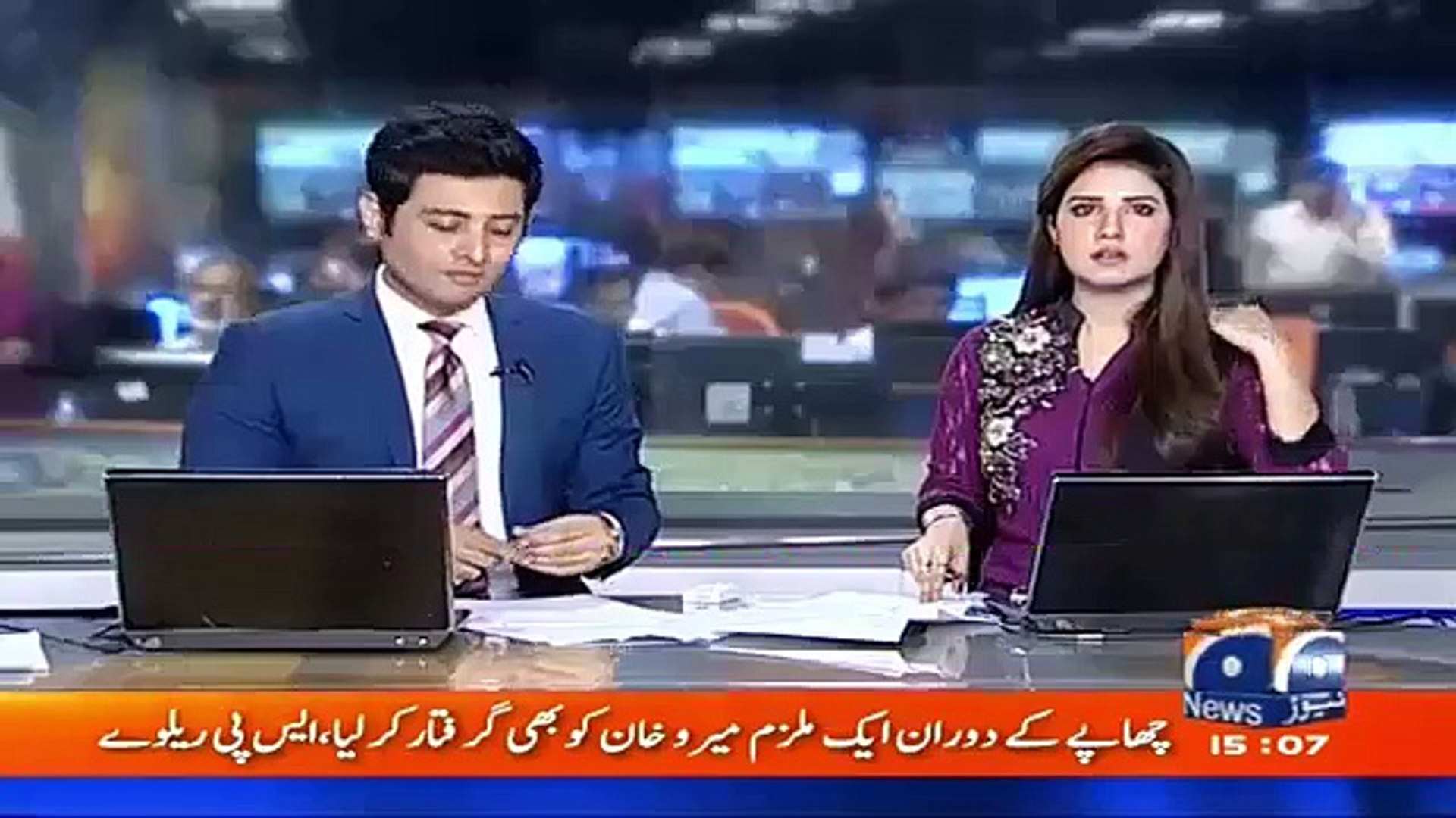 Absa Komal Geo News Funny Moment - video Dailymotion