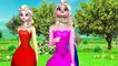 Frozen Elsa Singing Ringa Ringa Roses & If You Are Happy And You Know It Nursery Rhymes