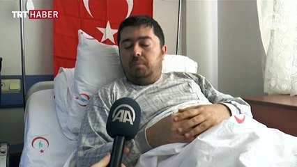 Terör saldırısında yaralananlar yaşadıklarını anlattı