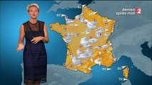 Météo  France2  présentée par Nathalie Rihouet du 21 Août 2016
