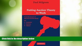 Big Deals  Putting Auction Theory to Work (Churchill Lectures in Economics)  Best Seller Books