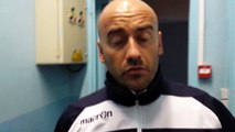 La déception d'Hervé Loubat après la défaite de l'ACFC face au Stade Bordelais
