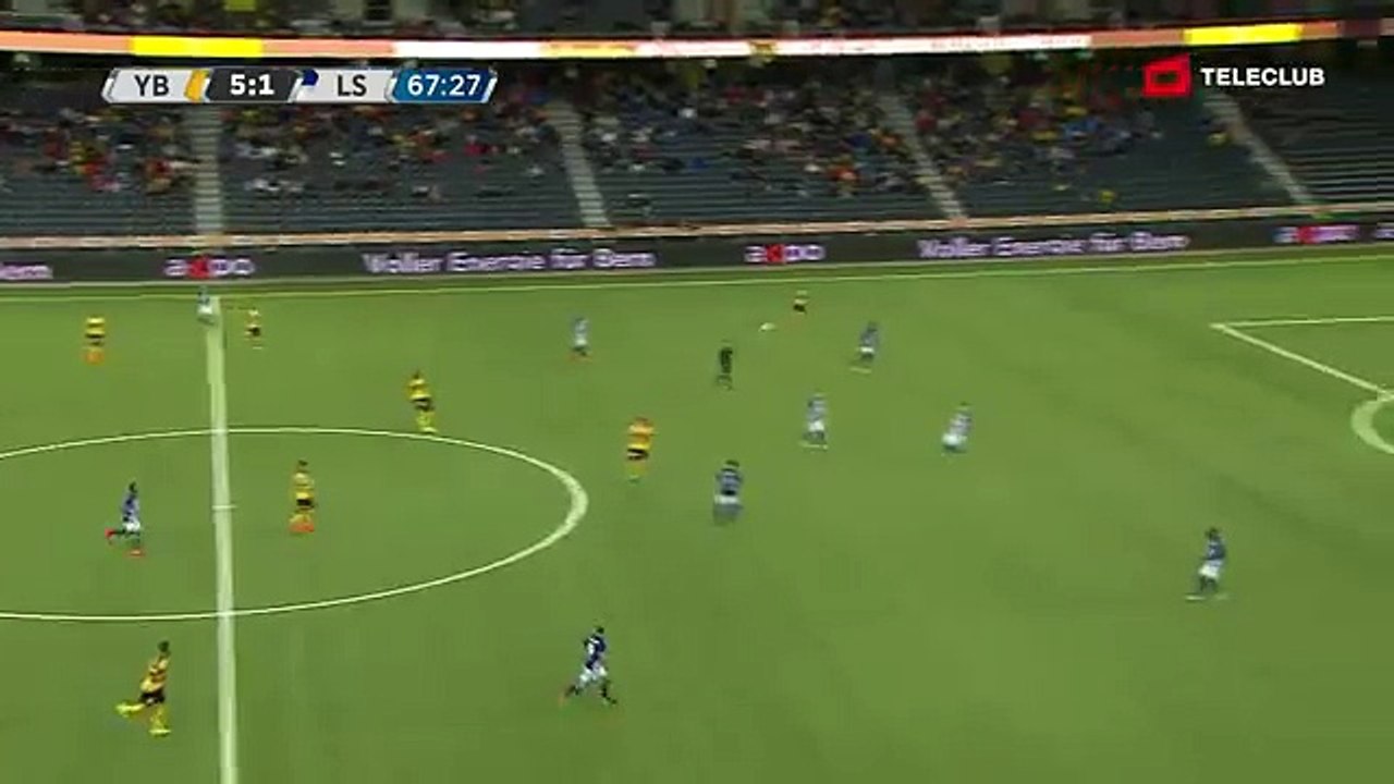 Young Boys Bern 6:1 Lausanne (Swiss Super League 5. Runde 2016/2017 20.August 2016)