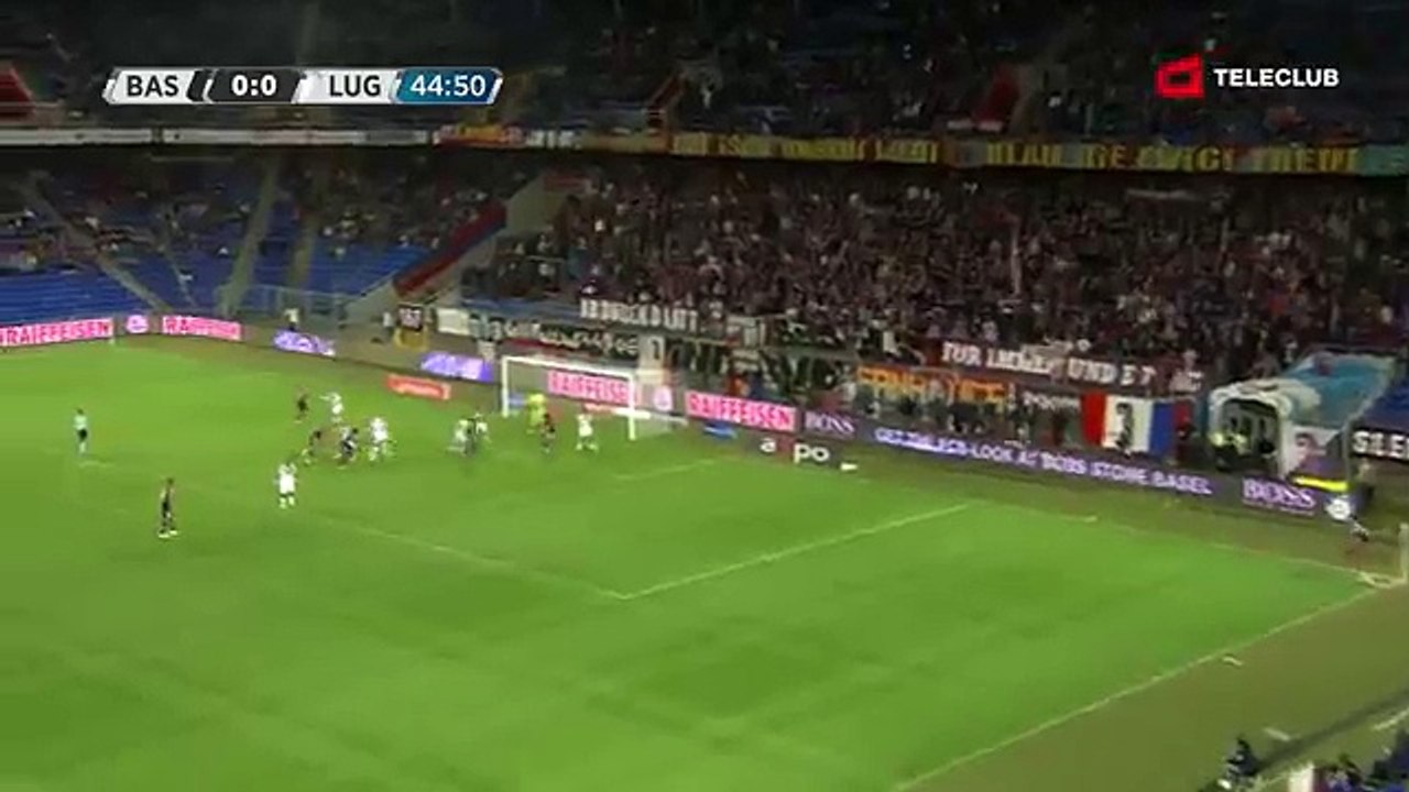 FC Basel 1:0 FC Lugano (Swiss Super League 5. Runde 2016/2017 20.August 2016)