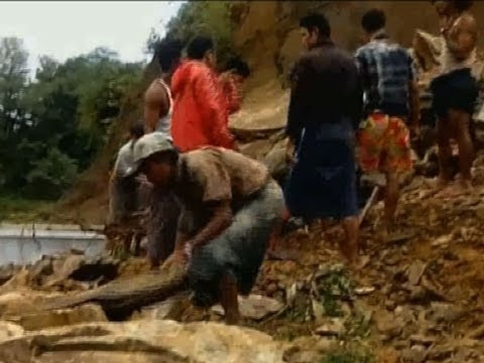 Tragedy in Mrauk-U as two family members killed in landslide