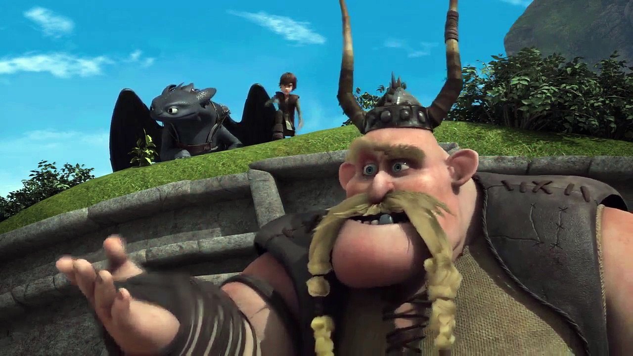 Dragons - Première course de Dragons  Prêt, Feu, Partez.