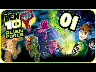 Ben 10: Alien Force Walkthrough Part 1 (Wii, PS2, PSP) Level 1 : Knight-Mare At the Pier