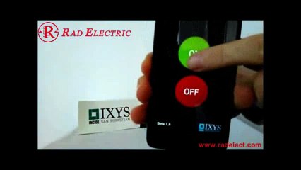 IXYS ای ایکس وای اس NFC رله  کنترل با پروتکل