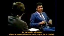 Muhammad Ali, declaraciones despues de ganar oro olimpico