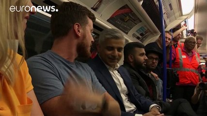 Londons Tube startet 24-Stunden-Betrieb
