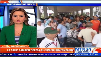Hospital Universitario de Caracas en crisis por falta de insumos por parte del Gobierno de Maduro