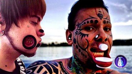 The Most Crayz , Exteme and Shocking Facial Changes