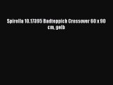 Spirella 10.17395 Badteppich Crossover 60 x 90 cm gelb