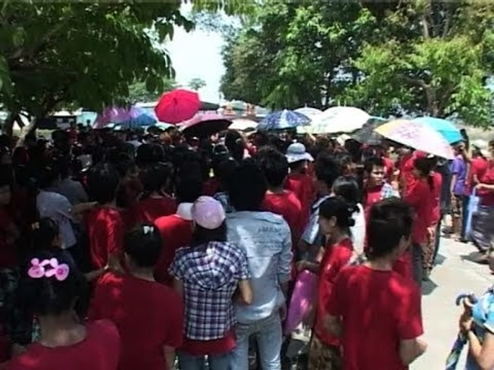 Mae Sot migrants demand labour rights