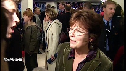 Julie Walters at the premiere of Harry Potter and the Philosopher's Stone - 04/11/2001