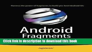 [Read PDF] Android Fragments Download Online
