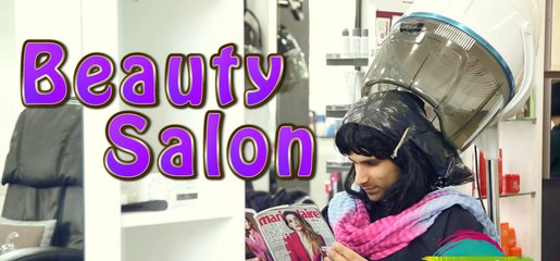Nasreen In Salon - Rahim Pardesi - Funny Video =