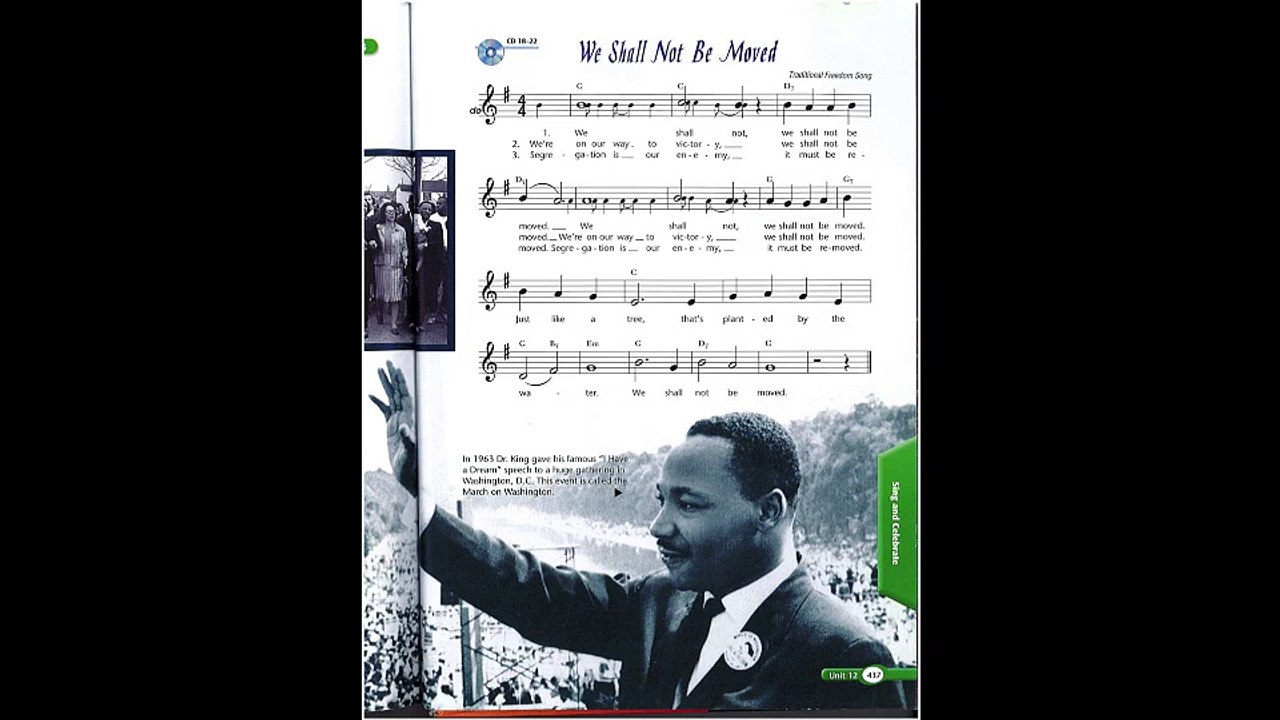 We Shall Not Be Moved