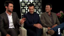 Adam Levine, Blake Shelton and Carson Daly on The Voice | E! Entertainment