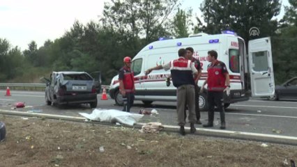 Trafik Kazaları: 1 Ölü, 3 Yaralı