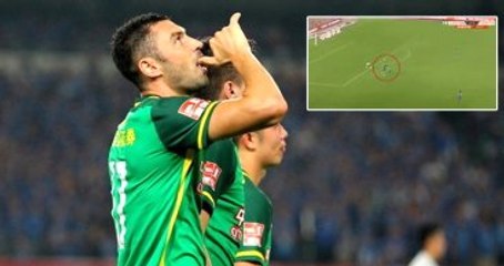 Burak Yılmaz Çin'deki 3. Golünü Attı