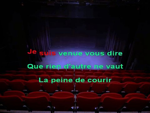 Reno Ginette (Je suis venue vous dire)