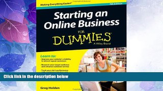 Big Deals  Starting an Online Business For Dummies  Free Full Read Best Seller