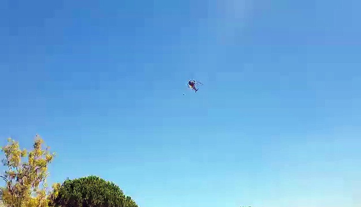 Incendie au Castellet