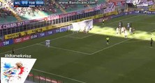 Carlos Bacca Fanatstic Shot Chance - AC Milan vs Torino - Serie A - 21/08/2016