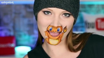 POKEMON GO!!! 5 Characters Lip Art!