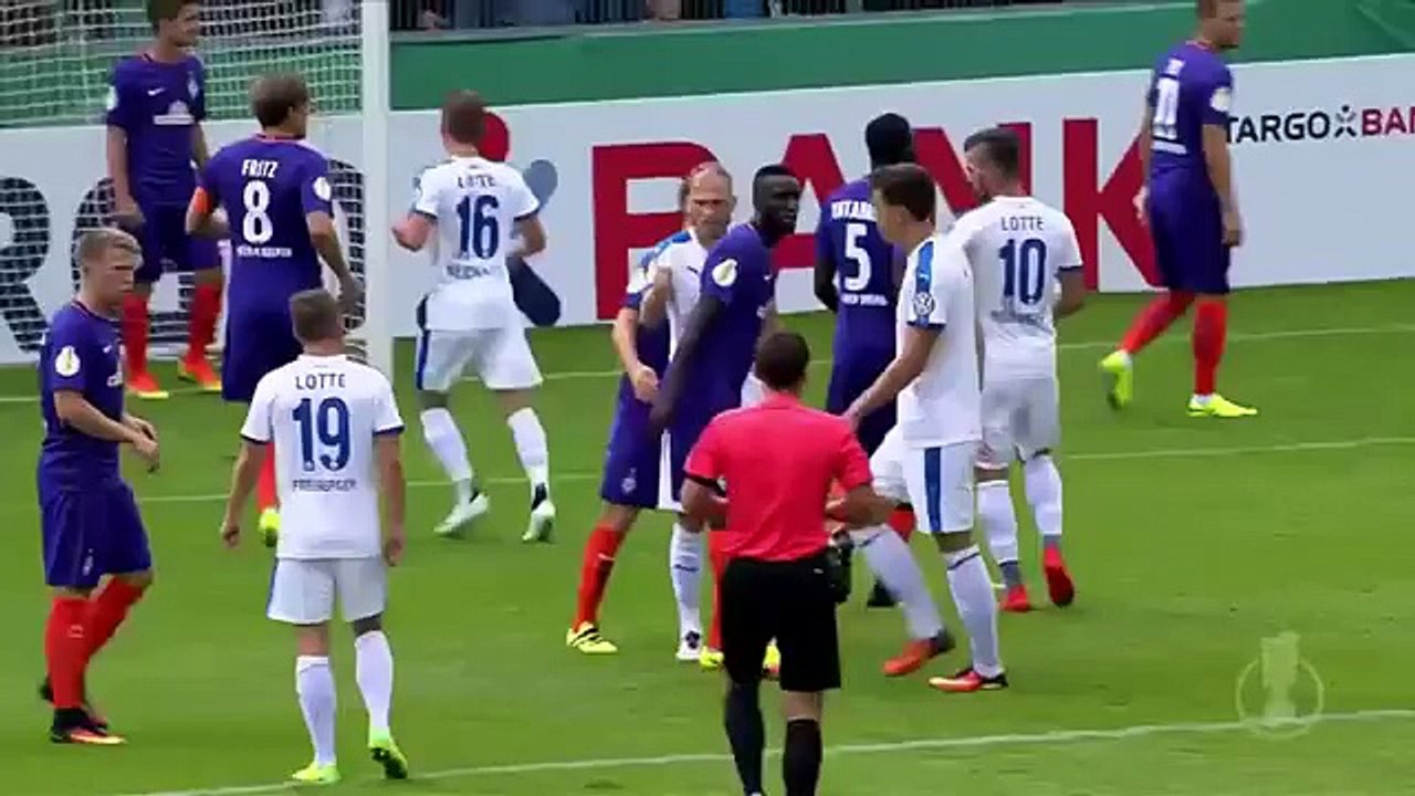 Lotte - SV Werder Bremen  2 x 1  All Goals (GERMANY DFB Pokal - 21.08.2016)