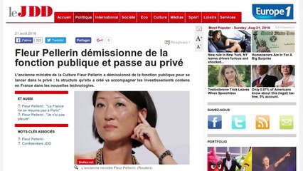 La nouvelle vie de Fleur Pellerin