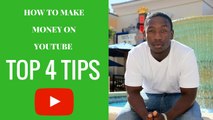 How To Make Money On Youtube - Top 4 Tips