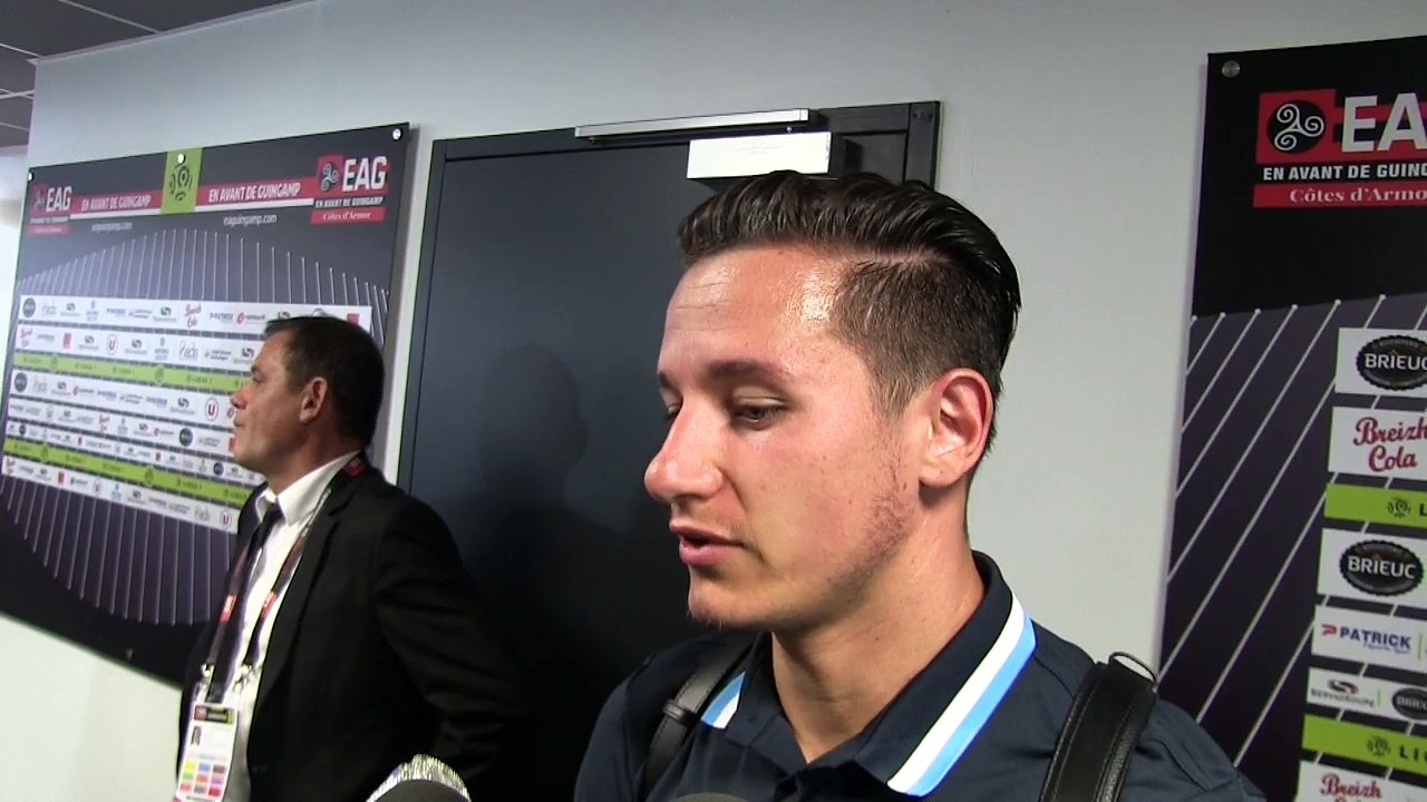 Guingamp-OM : la réaction de Thauvin