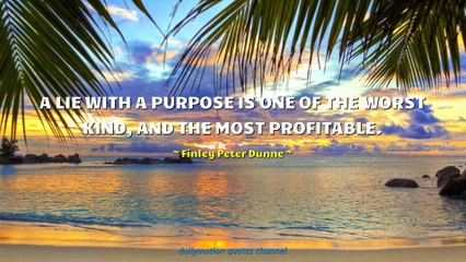 Finley Peter Dunne Quotes