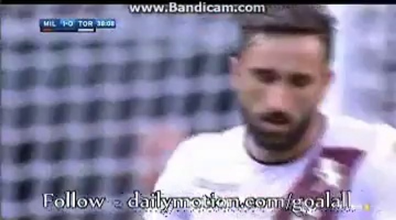 Carlos Bacca Super Header Goal - AC Milan 1-0 Torino Serie A 21.08.2016
