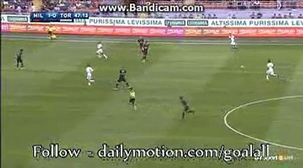 1-1 Belotti Goal - AC Milan 1-1 Torino 21.08.2016