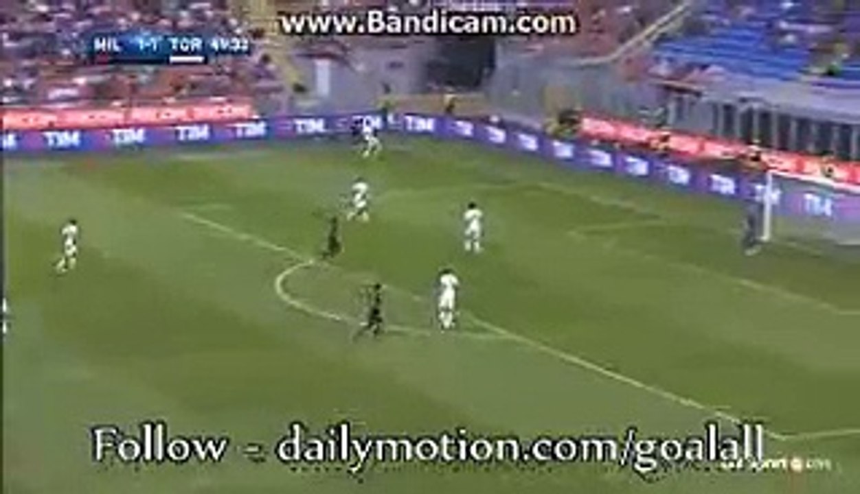 Carlos Bacca Fantastic Skills & Goal - AC Milan 2-1 Torino - 21_08_2016 HD