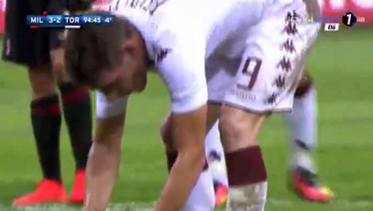 Andrea Belotti Penalty Miss Ac Milan vs Torino