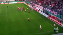 Alexander Nandzik Goal - Jahn Regensburg 1-0 Hertha Berlin - (21/8/2016)