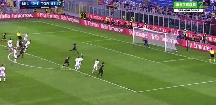 3-1 Carlos Bacca Hat trick HD - AC Milan vs Torino 3-1 Serie A Italia 21.08.2016 HD
