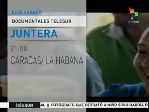 teleSUR transmitirá este sábado el documental Juntera