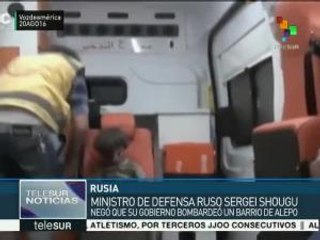 Ministerio de Defensa ruso niega ataque aéreo contra barrio de Alepo