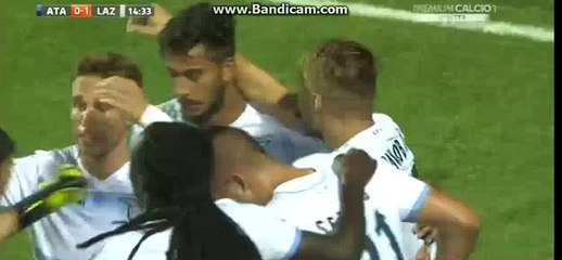 0-1 Ciro Immobile Goal - Atalanta 0-1 Lazio - 21-08-2016
